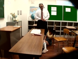 【合法ロリGIF】都内の某有名進学塾で起きたわいせつ事件…小学生の生徒に中出しする塾講師の犯行がコチラ！ その8