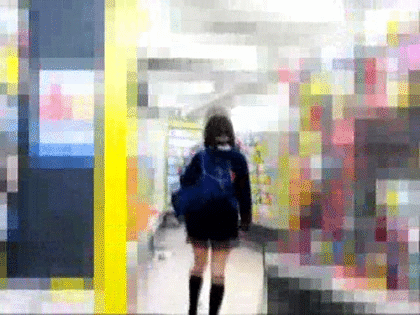 【合法ロリGIF】万引き被害に悩む本屋がリーサルウエポン投入！マンガを盗んだ女子高生に黒人チンポが中出し制裁ｗｗ その1