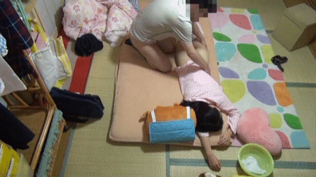 【昏睡レイプGIF】風邪で寝込む少女を介抱する男には邪な下心があったようですｗｗｗｗ その14
