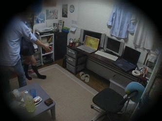 【エロGIF】これが新手のイジメか！？友達を金で売る基地外…目の前で犯される友達を眺める女子高生ｗｗｗ その1